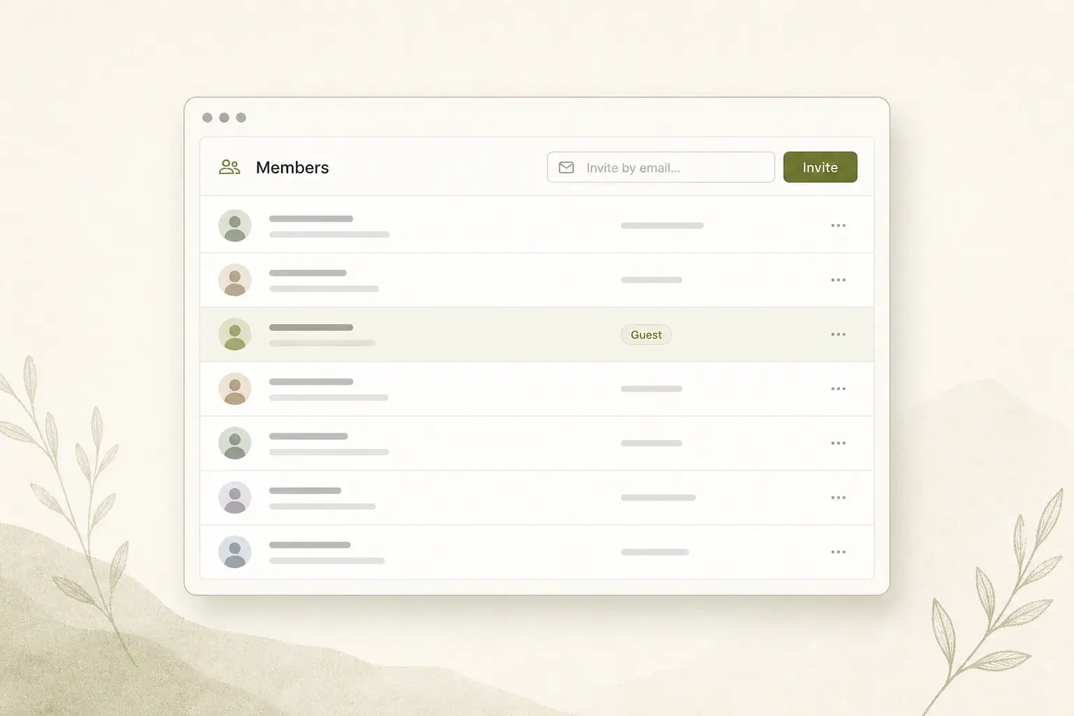 Guest access, without a borrowed login